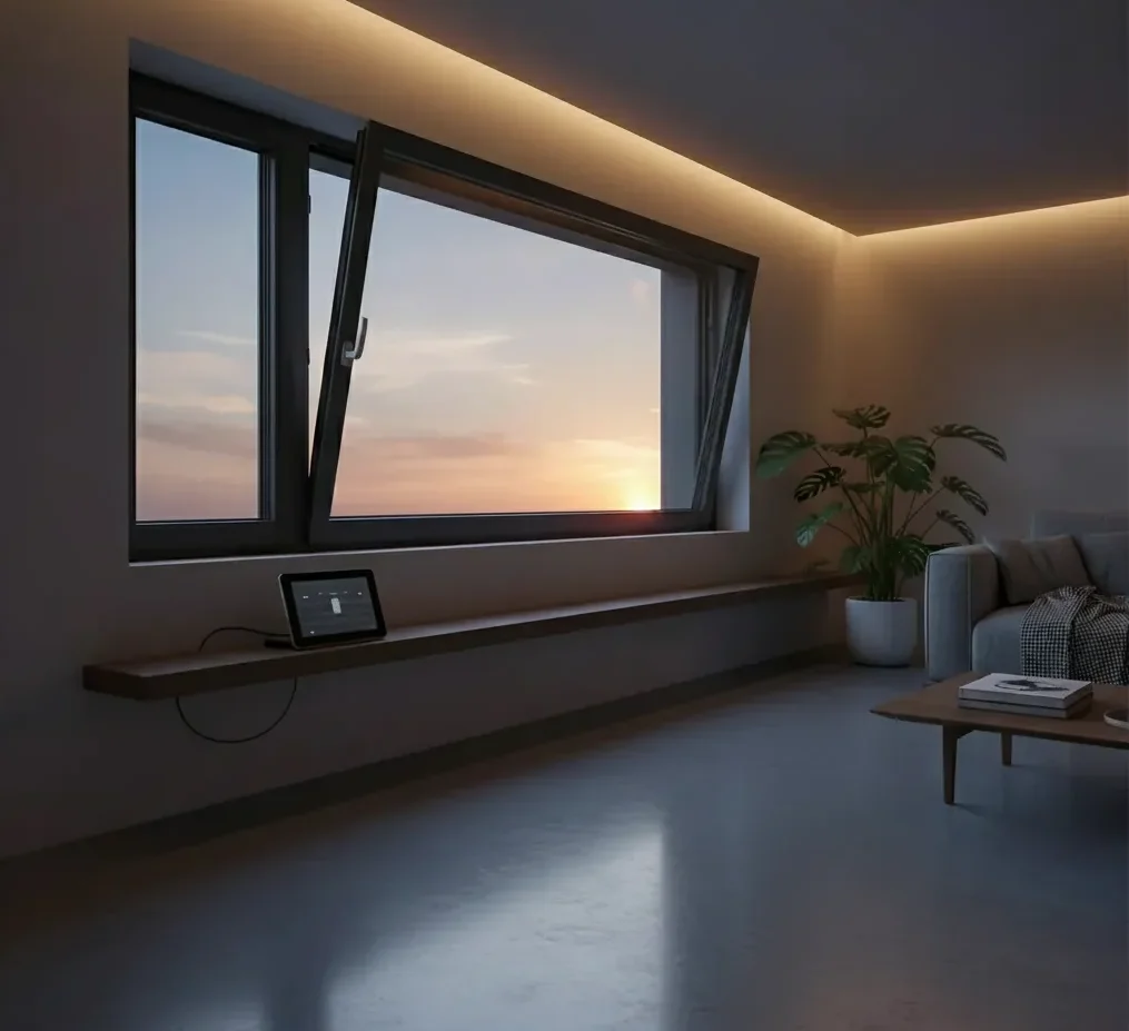 What makes aluminum basement windows ideal for automation
